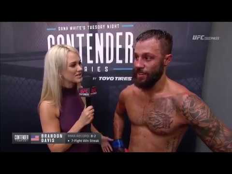 Report: Brandon Davis Replacing Humberto Bandenay At UFC Fight Night Austin