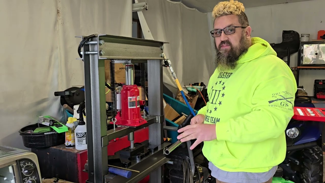 Corbins  Lead wire extruder DIY recycling