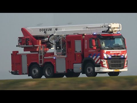 [31.12.2019] Schoorsteenbrand geblust door brandweer Achterwei Wâlterswâld