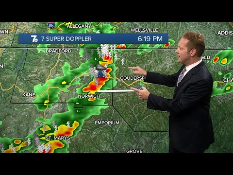 7 Weather 6pm update, Monday evening, August 22