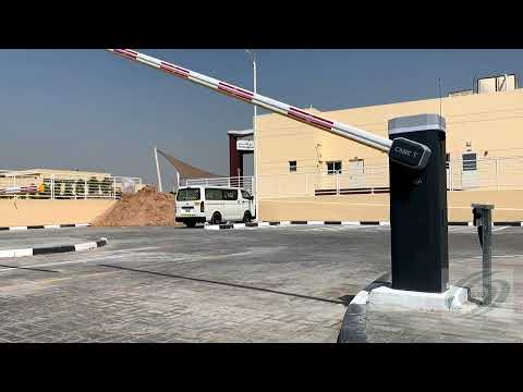 CAME GT4 parking barrier installation, Furniture Market Dubai