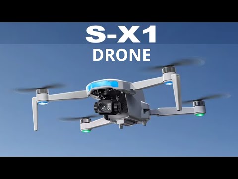 S-X1 Professional 5G GPS Drone – 8K/4K Dual HD Cameras | 3-Axis Gimbal | Brushless Motors