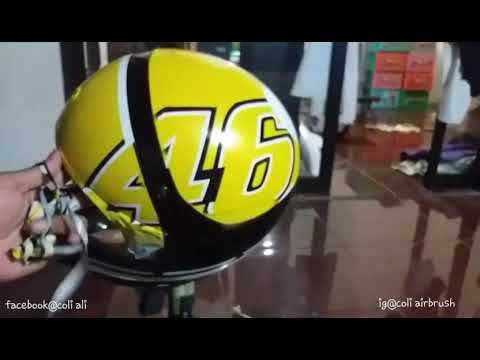 Helm Cross Jpx Airbrush Grafis Youtube Download
