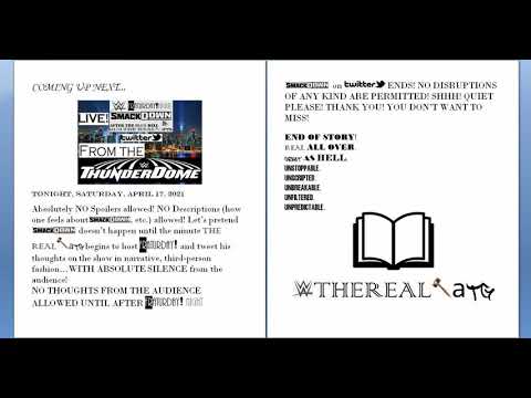 FRATURDAY! Night SmackDown Promo (April 17, 2021) (Strictly Parody)