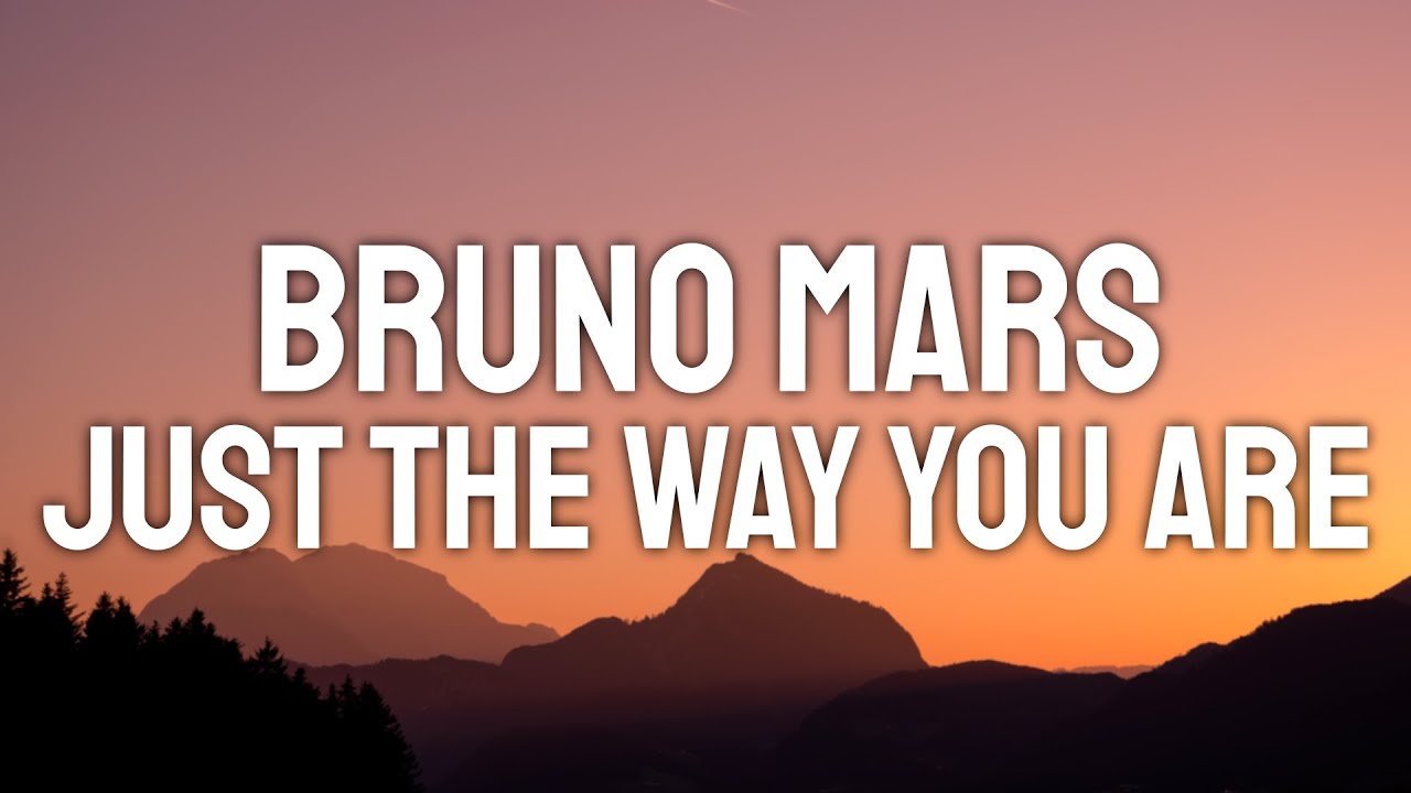 Bruno Mars - Just The Way You Are (Lyric Video)