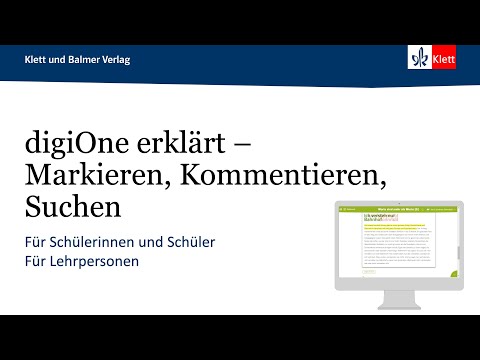 digiOne erklärt – Markieren, Kommentieren, Suche
