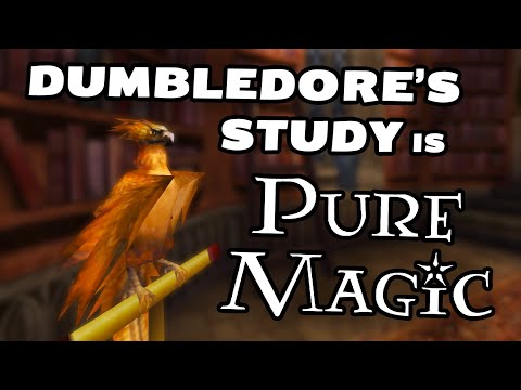 i got drunk and played dumbledore's office i.e. The Best Level of All Time Ever (Harry Potter 2 PC)