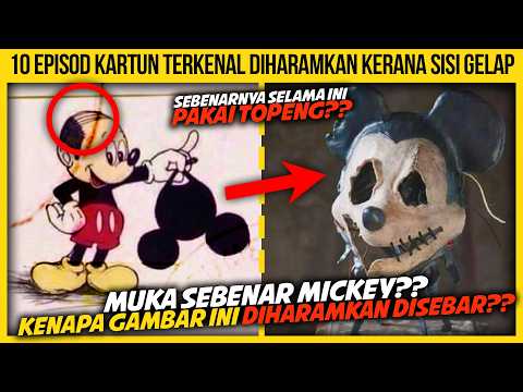 10 EPISOD KARTUN TERKENAL DIHARAMKAN KERANA SISI GELAP