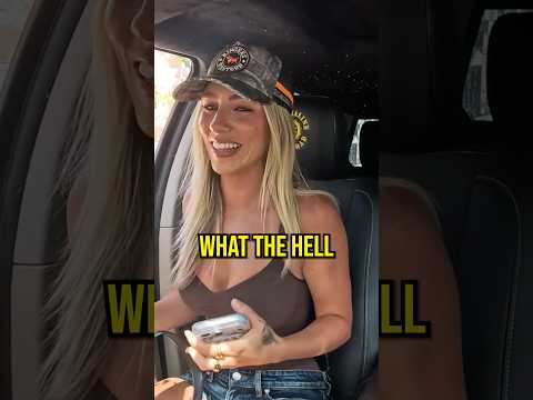 SHE was NOT EXPECTING THIS as her Uber… 🤣😅 #liftedtrucks