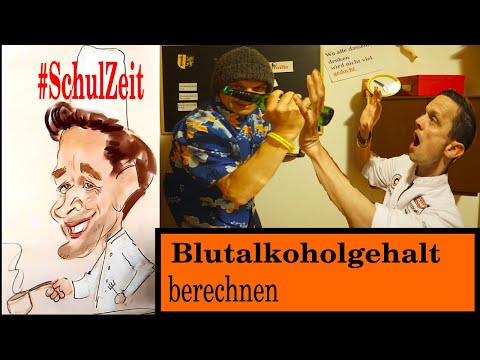 Blutalkoholgehalt in Promille berechnen  #Schulzeit#Promille#Alkohol#Blutalkoholwert#Dreisatz