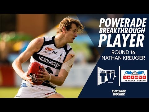 Rd 16 Powerade Breakthrough Player - Nathan Kreuger