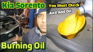 OIL Consumption issue on KIA GDI engine and TIP to check OIL LEVEL
