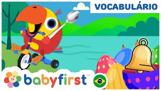 Aprenda Palavras Novas com o Larry! | Vocabulário Divertido para Crianças | BabyFirst Brasil