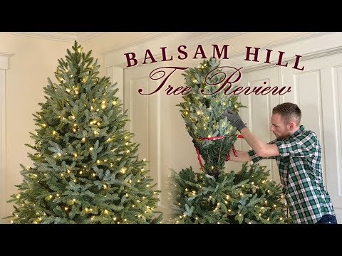 Balsam Hill Tree レビュー - フレーザーファー - リアルな人工クリスマスツリー