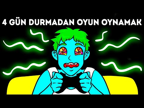 100 Saat Boyunca Video Oyunu Oynarsanız Ne Olur?