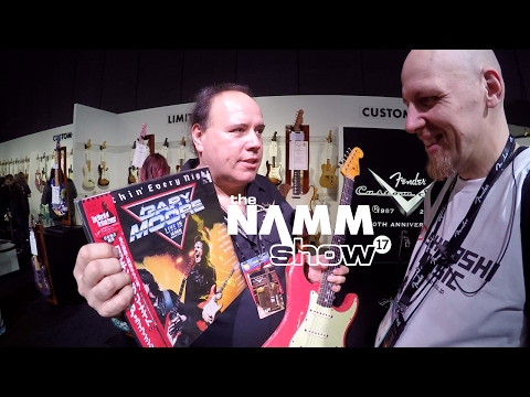 John Cruz Fender Master Builder with Jason McNamara NAMM 2017