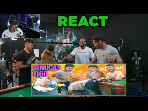 CORINGA REAGINDO A: EMBRIAGADOS NA ACADEMIA - SINUCASTIGO COM CARIANI & BALESTRIN 🤣