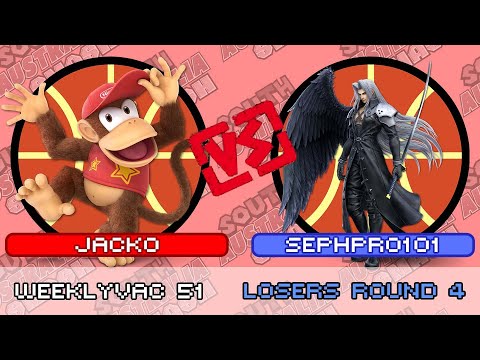 WeeklyVac 51 - SSBU - Jacko (Diddy Kong) vs SephPro101 (Sephiroth)