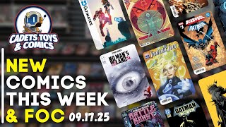 New Comic Book Day September 17th, 2025 - Cadets Toys and Comics