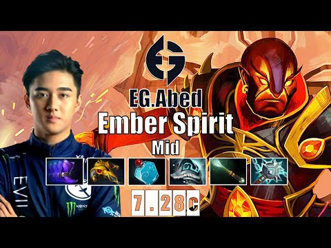 Ember Spirit Mid | EG.Abed | ABED IS READY FOR SINGAPORE MAJOR | 7.28c Gameplay Highlights