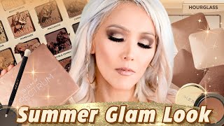 New Hourglass Palette ✨ Stunning Summer Makeup Look ft. Sigma Spectrum