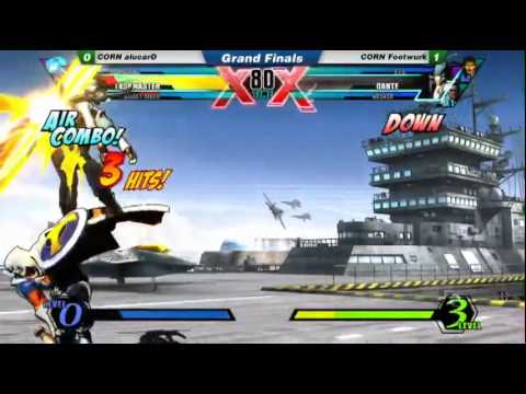 [04/21/12] MI Ranbats UMvC3 Grand Finals: CORN alucarD vs. CORN Footwurk
