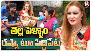 Village Patas Anil Funny Interview | Teenmaar Chandravva Interaction On Tella Pellam Series| V6 Life video