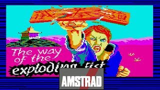 Amstrad CPC 464 Games - The Way of the Exploding Fist