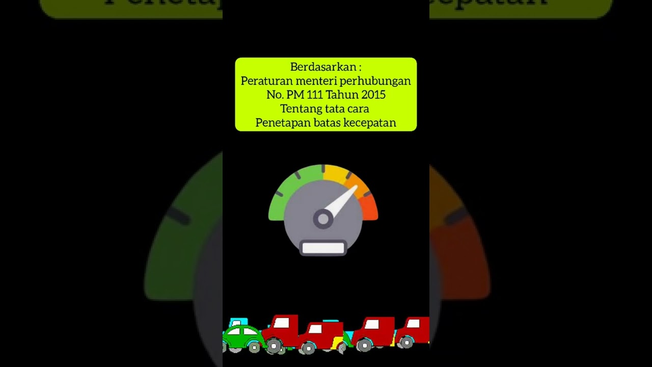 Batas kecepatan kendaraan di jalan tol