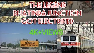 preview picture of video 'Bhatinda - New delhi railway section being electrified'