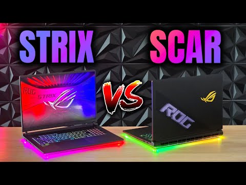 STRIX vs SCAR Gaming Laptop (2025) - Should you Spend MORE on a Scar?  [Asus ROG STRIX vs Scar]