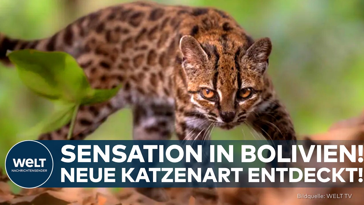 SENSATIONSFUND IN DEN ANDEN: Forscher entdecken erstmals seit 100 Jahren eine neue Katzenart!