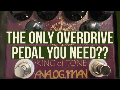 The Only Overdrive Pedal You Need?? Analogman King Of Tone!