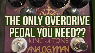 Video thumbnail for The Only Overdrive Pedal You Need?? Analogman King Of Tone! by Justin Meyers – Nashville Guitarist
