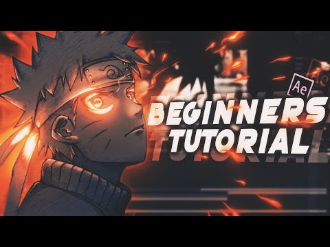 Beginners Tutorial (Basic Edit) | After Effects AMV Tutorial (Twich, CC, Effects and Twixtor)