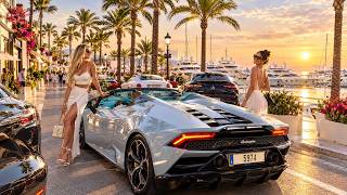 Spain Marbella Nightlife | Luxury Night Walk & Millionaire Lifestyle 2026 girls 