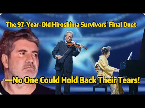 The 97-Year-Old Hiroshima Survivors' Final Duet—No One Could Hold Back Their Tears!
