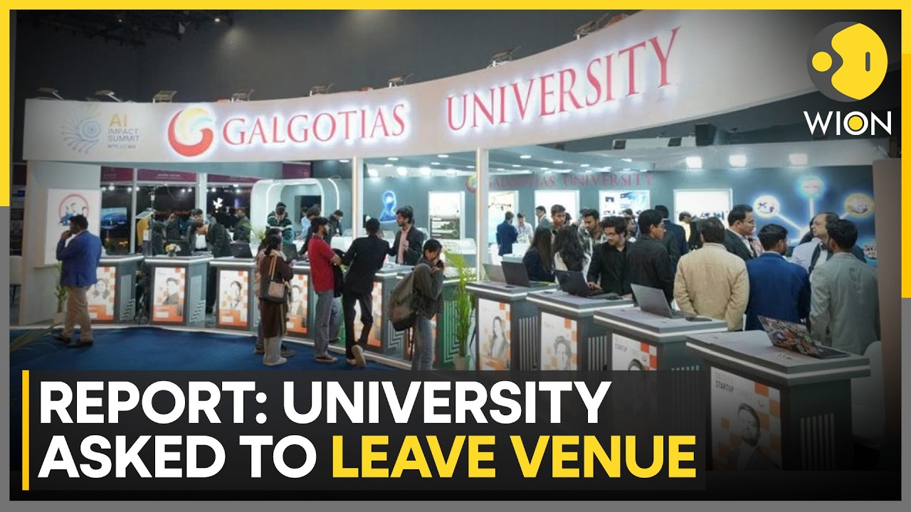 AI Summit Row: Galgotia University Denies Claim of Being Ousted from Venue | WION