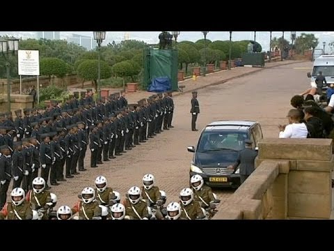 Mandelas Leichnam in Pretoria aufgebahrt