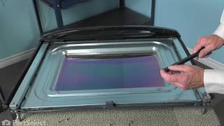Whirlpool Range/Oven Repair: How to Replace the Exterior Door Glass (Whirlpool # WPW10118455)