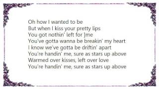 Brian Hyland - Warmed over Kisses Left over Love Lyrics