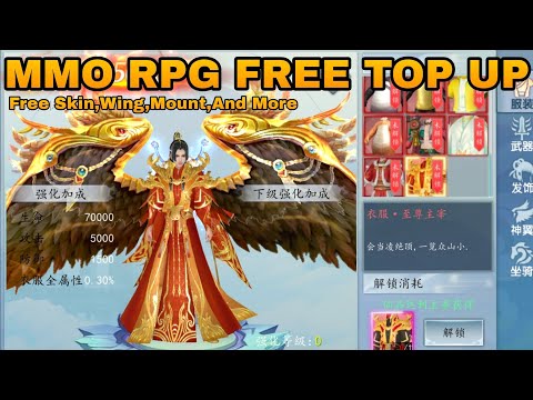 Mmo Rpg P-Server Free Top Up - Free Skin , Mount , Wing , Ribuan Cuppon Yuan & More