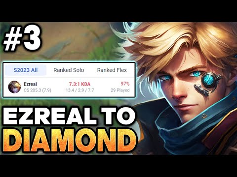 The Story of the 97% winrate Ezreal - Ezreal Unranked to Diamond #3 | League of Legends