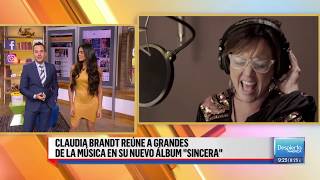 #Sincera - Claudia Brant en Despierta América Univisión
