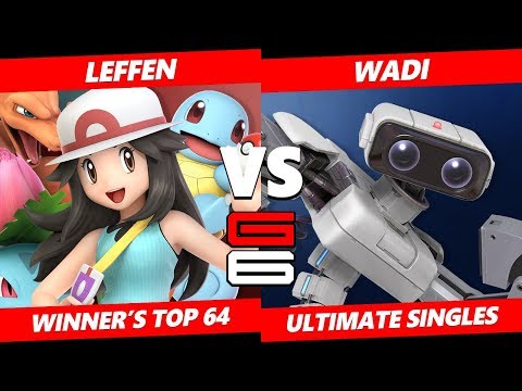 Genesis 6 SSBU - TSM | Leffen (Pokemon Trainer) VS WaDi (ROB) Smash Ultimate Winner's Top 64