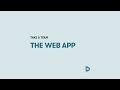 Take a tour of the web app