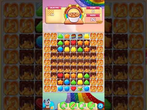 Level 513 Cookie Jam Rainbow Run