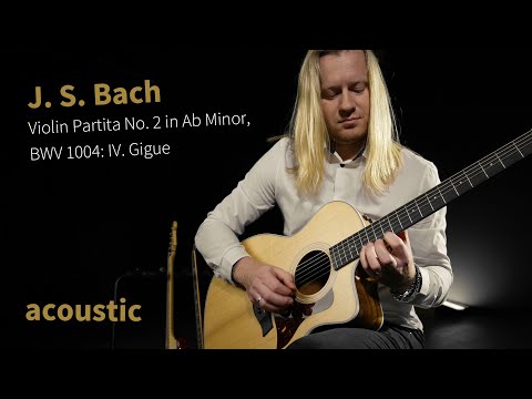 Adam Malík - J.S.Bach, Partita No. 2 in Ab Minor (guitar acoustic)