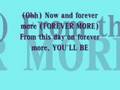 Usher Youll Be In My Heart Lyrics