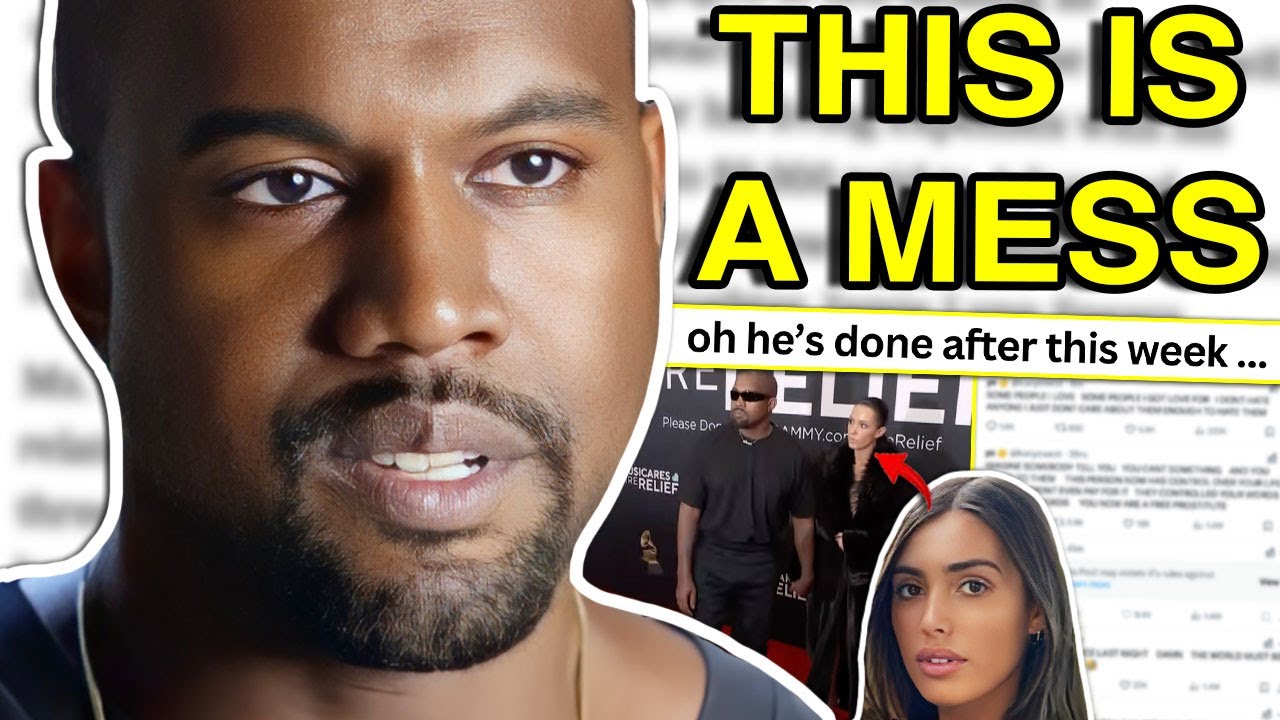 KANYE WEST IS IN TROUBLE ... bianca censori drama + more